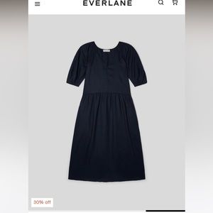 Everlane Linen Midi Dress